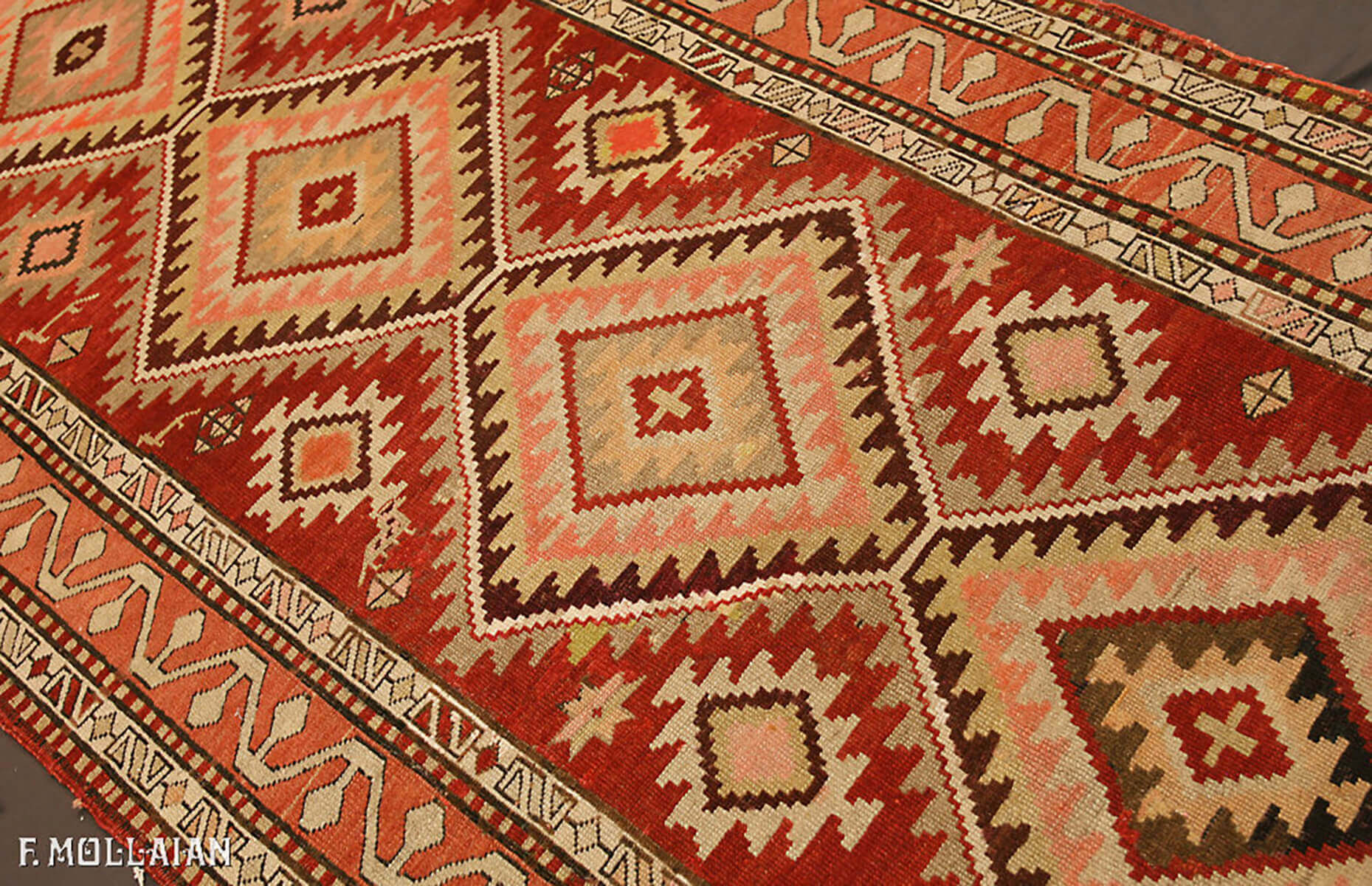 Antique Caucasian Shirvan Runner n°:26255834